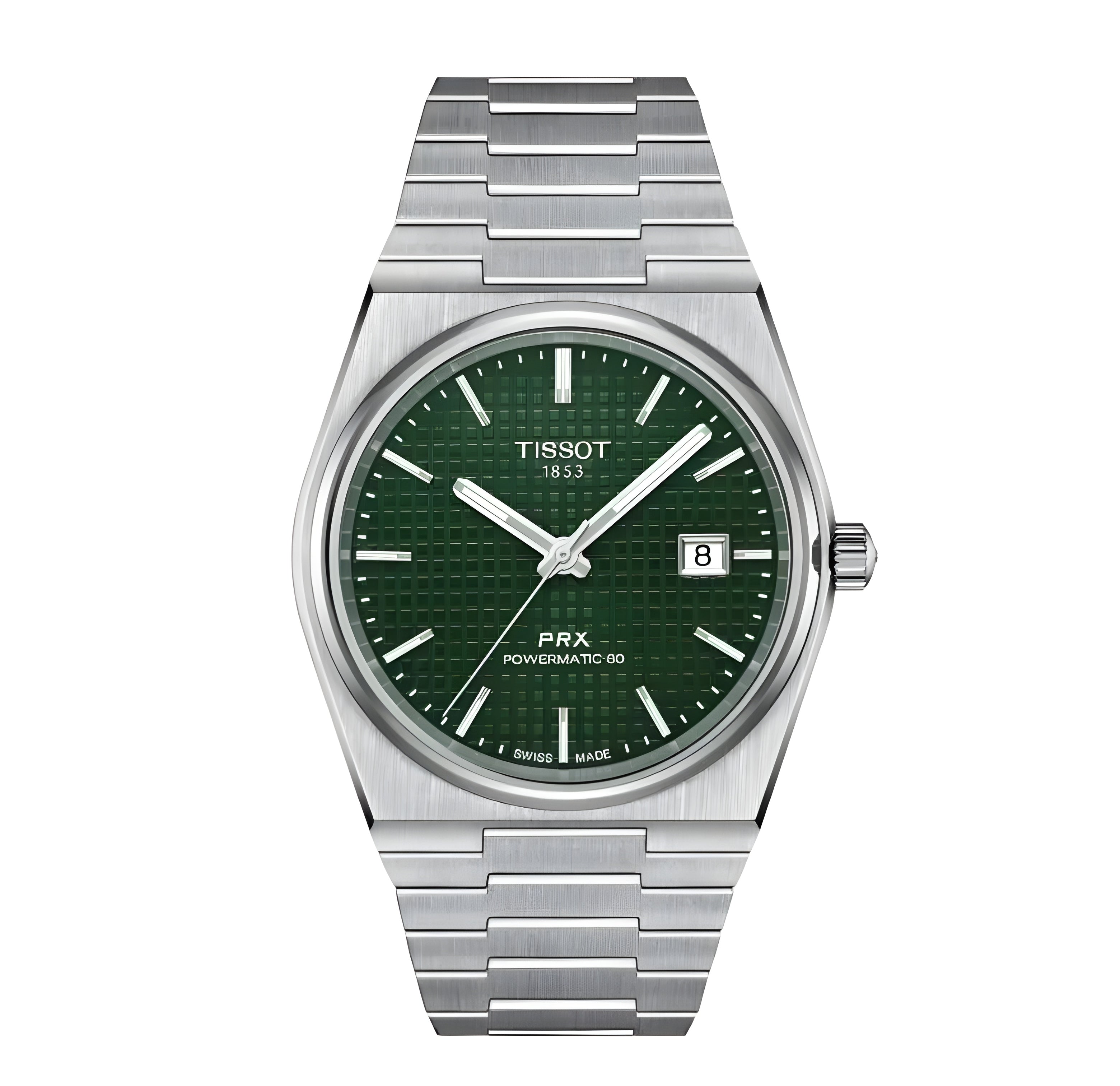 Men's watch Tissot BRX green dial