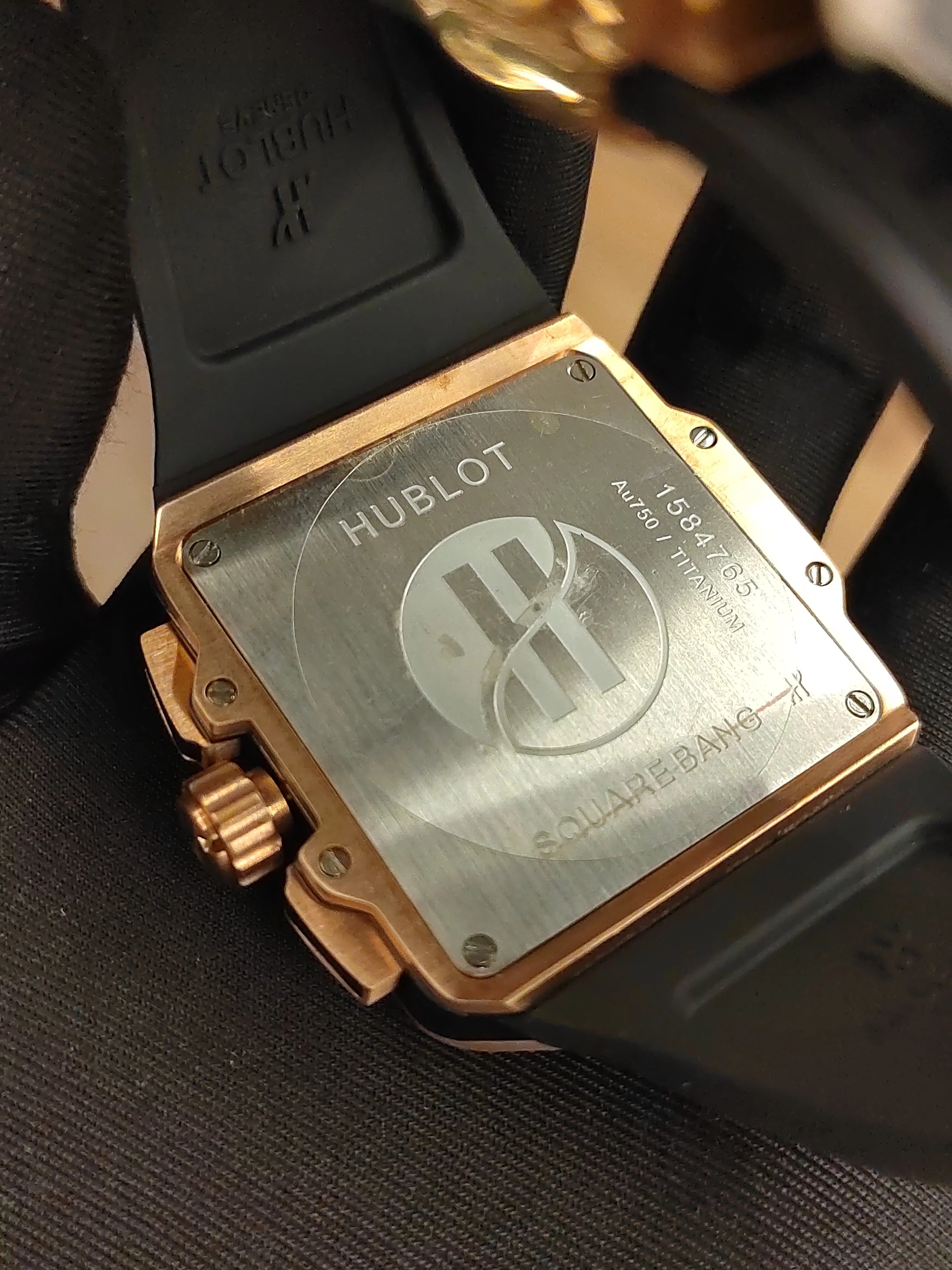 Hublot Square Bang Unico King Gold watch, 42mm