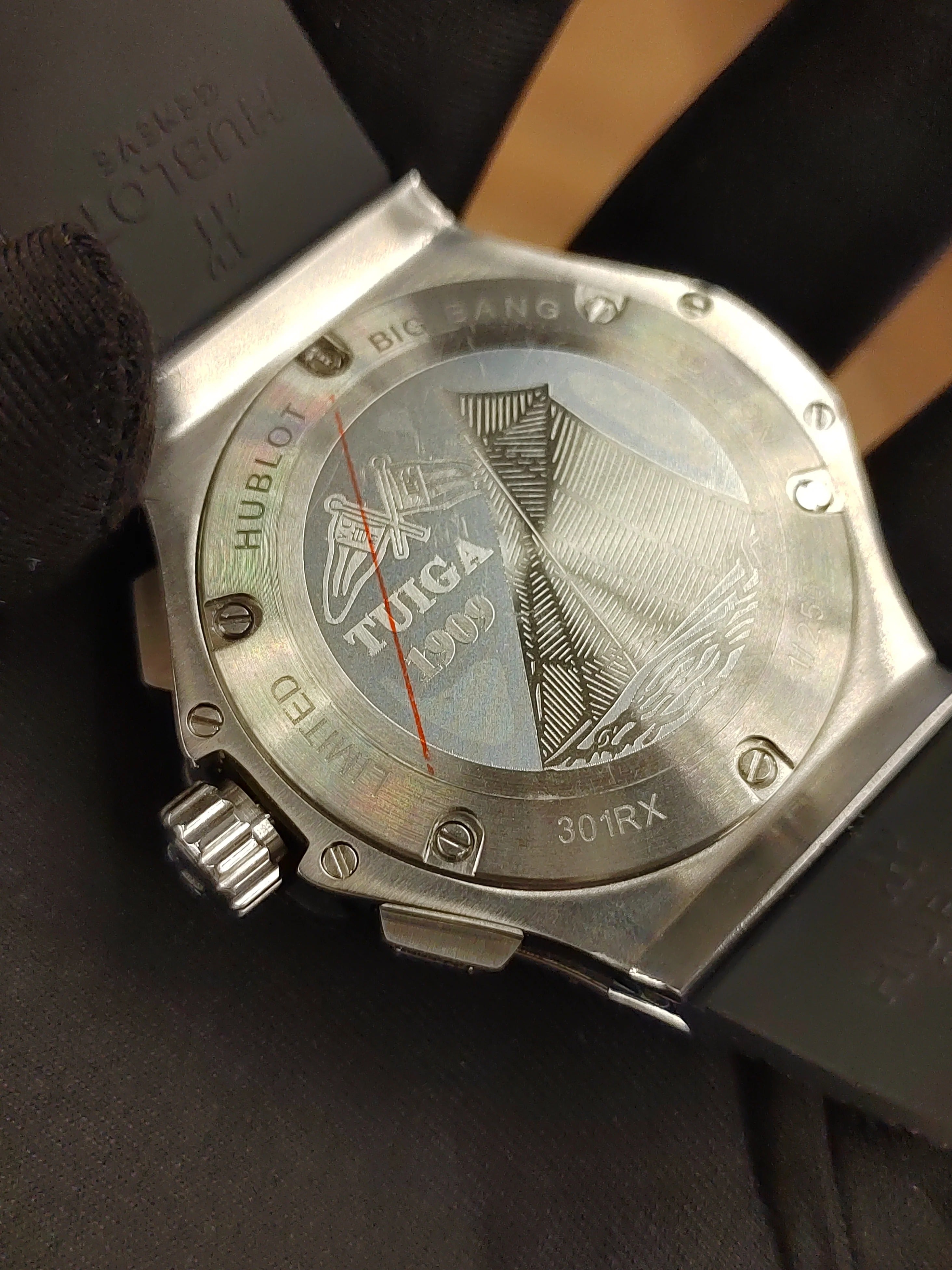 Hoblett Big Bang mirror original watch