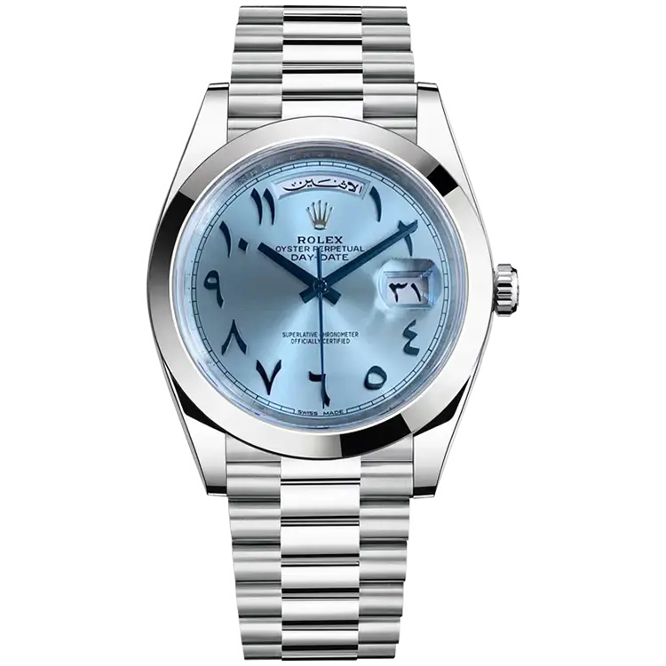 Rolex Arabic numerals Day date men's watch