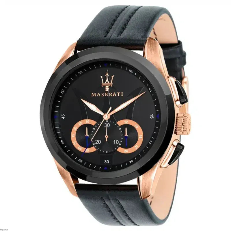 Men's Leather Analog Watch R8871612025