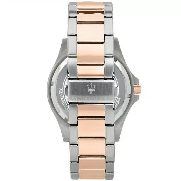 Men's Analog Stainless Steel Clasp Round Wrist Watch R8853140003