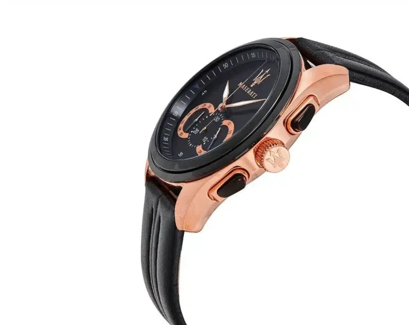 Men's Leather Analog Watch R8871612025