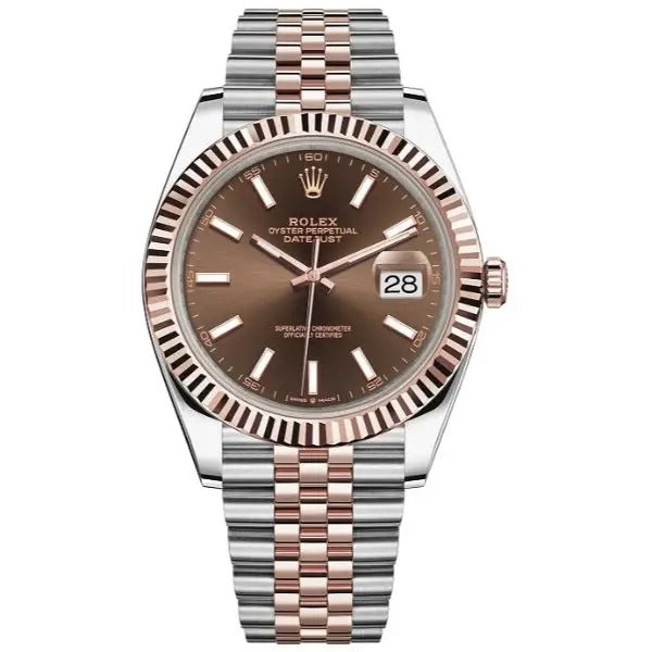 Rolex date just chocolate watch
