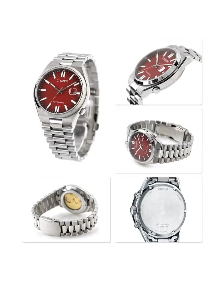 Citizen Stainless Steel Mens Automatic Gents Analog Watch - Tsuyosa Collection - Nj0150