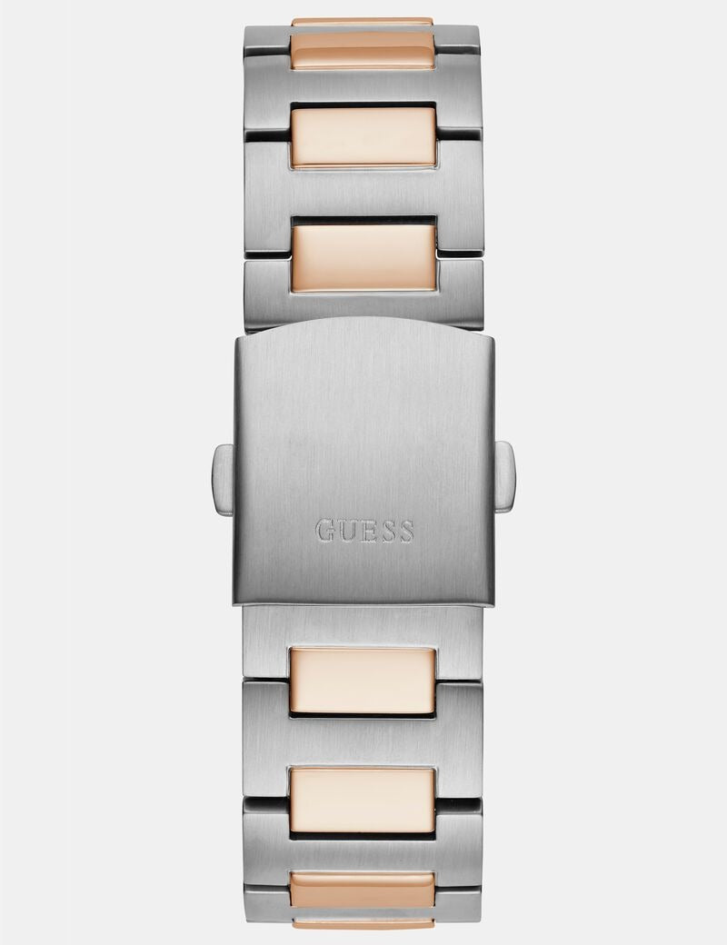 Original Guess analog quartz watch size 43 stainless steel model GW0572G4