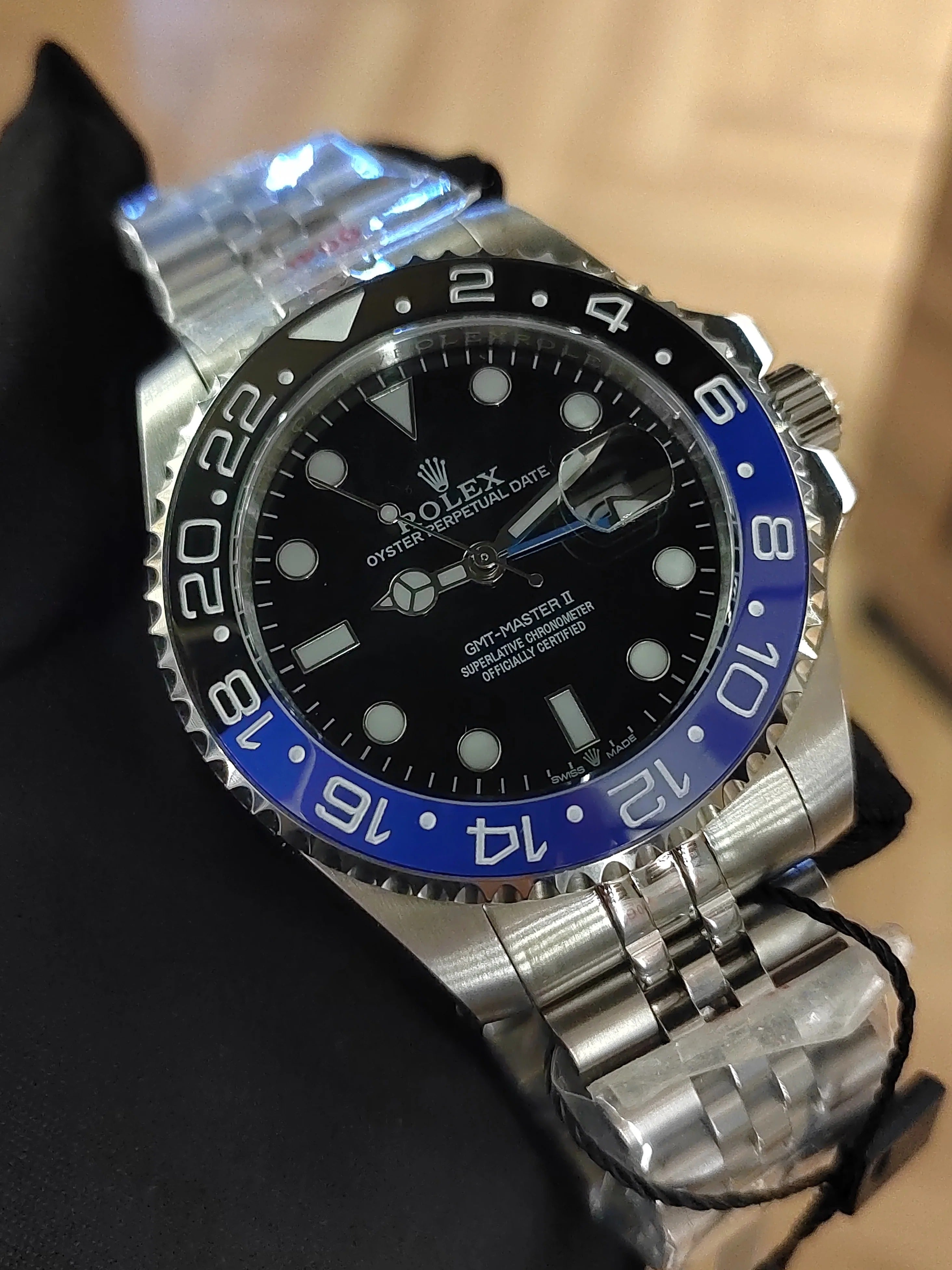 Rolex Watch GMT Master II For Men 126710BLNR