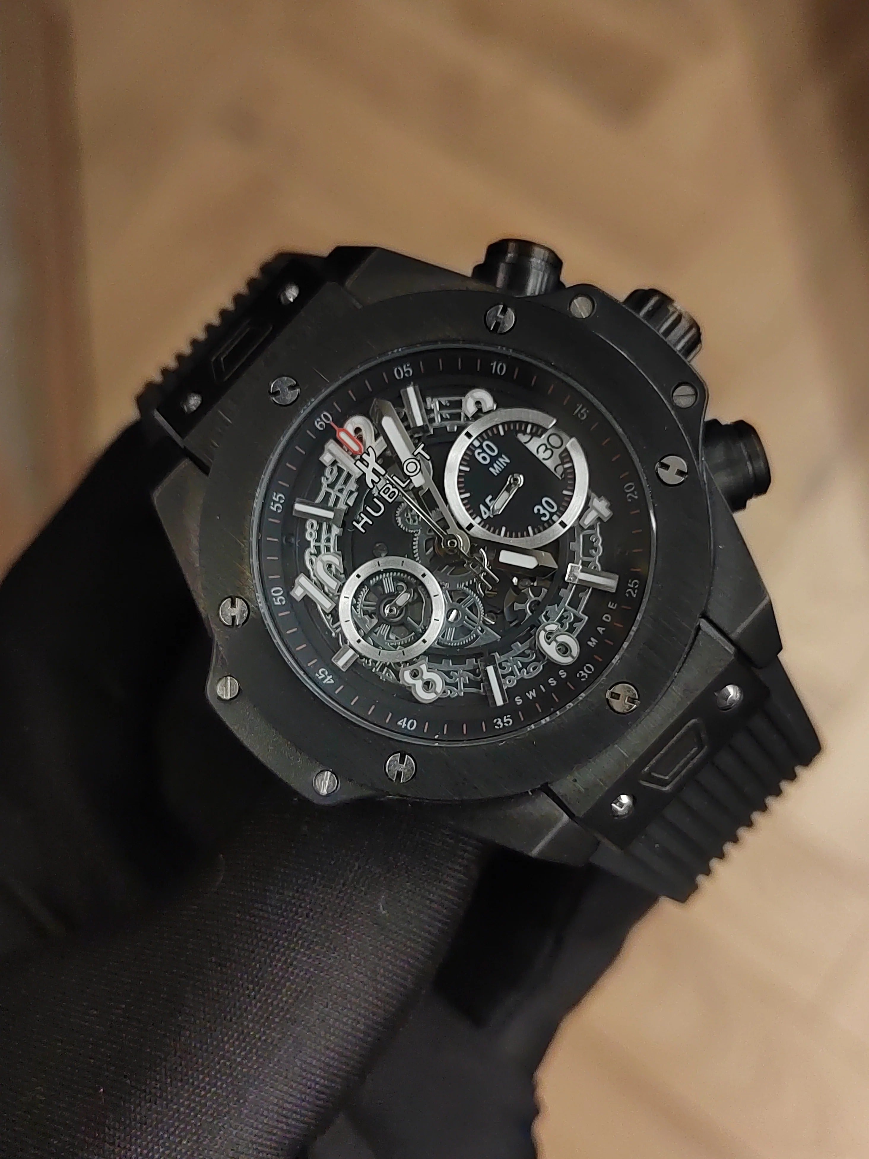 Hoblett Big Bang mirror original watch