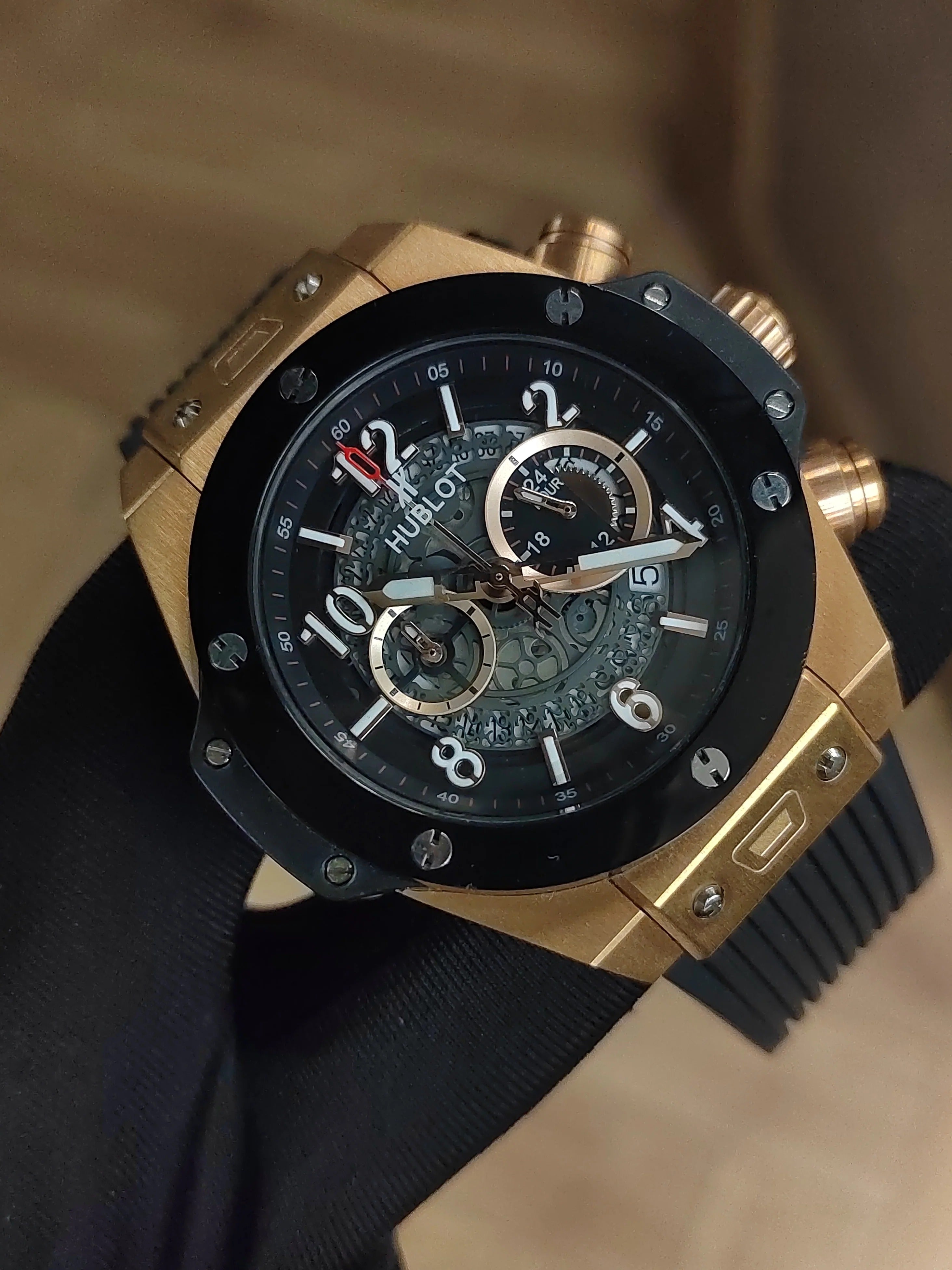 Hoblett Big Bang mirror original watch