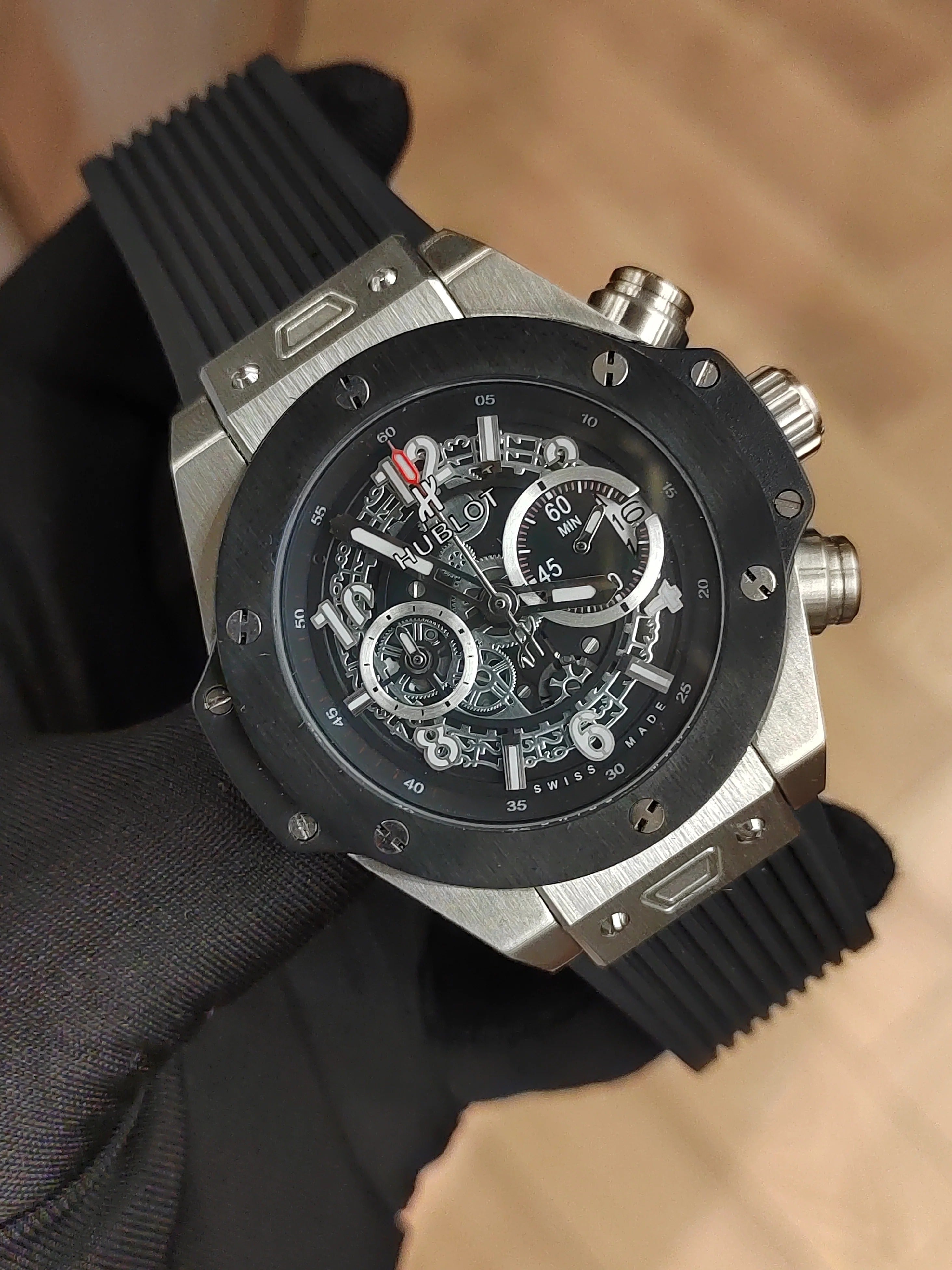 Hoblett Big Bang mirror original watch