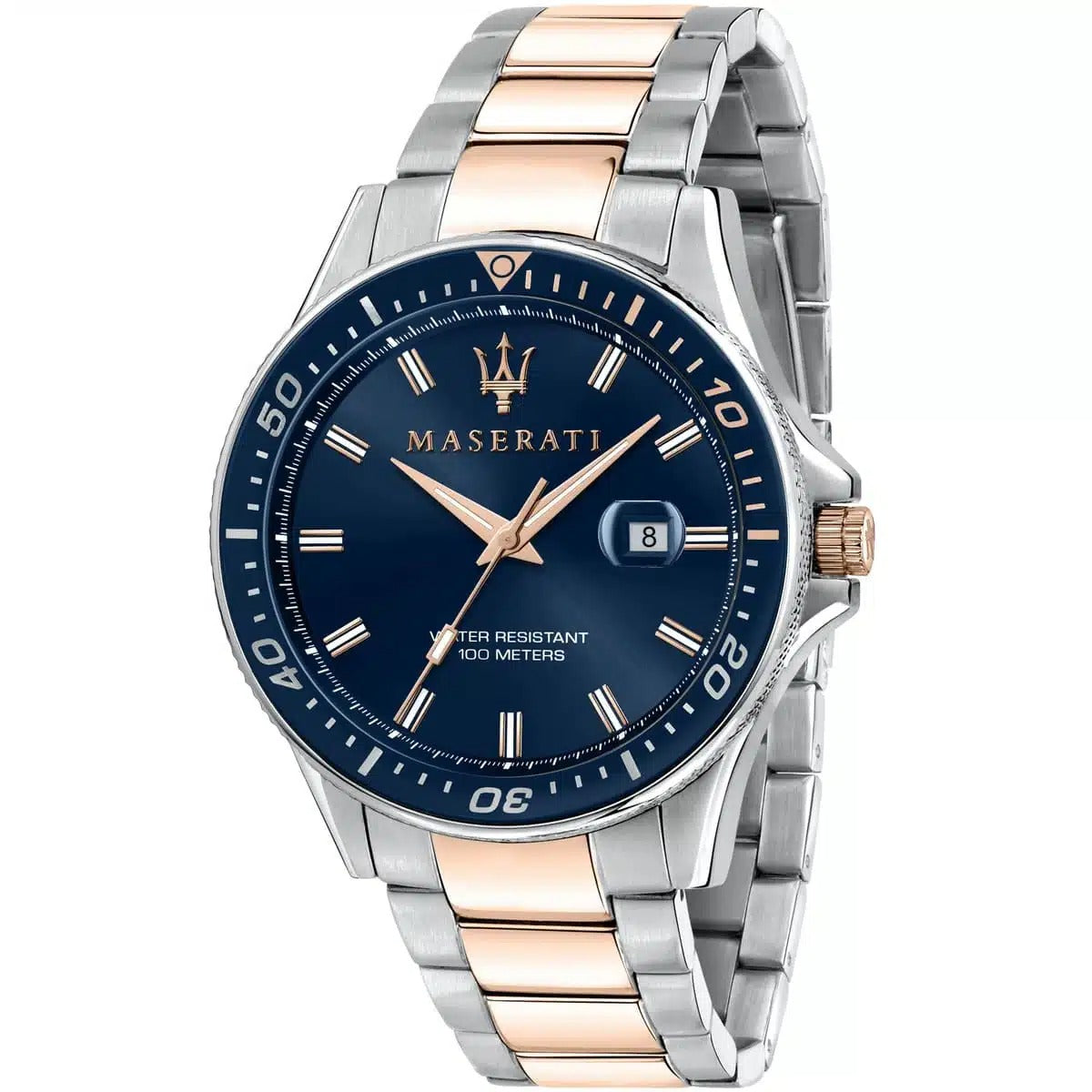Men's Analog Stainless Steel Clasp Round Wrist Watch R8853140003