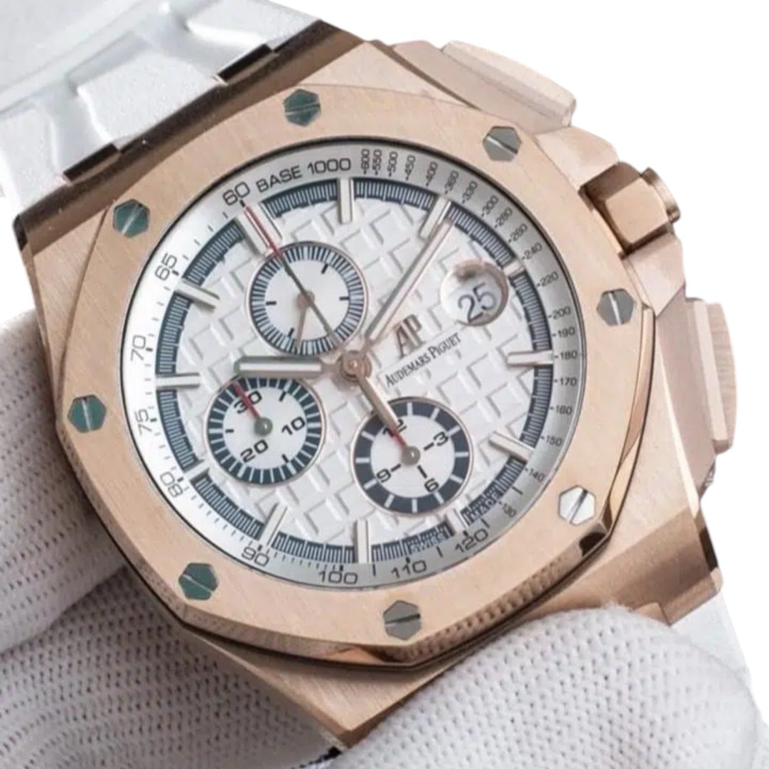 Audemars Piguet Royal Oak Offshore white rapper men's watch