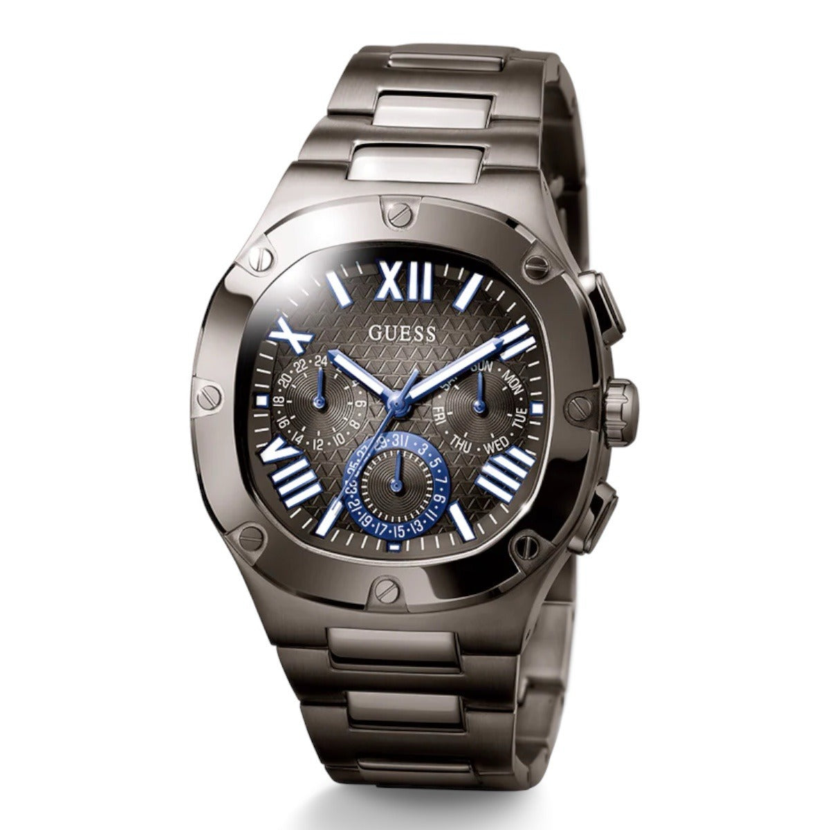 Original Men's watch brand Jess stainless steel size 43 Gray balloon model GW0572G5