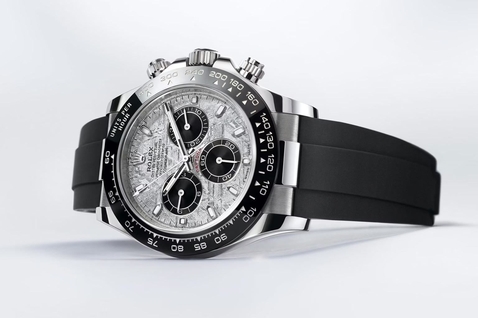 Men's Rolex Daytona Watch and Rubber Strap