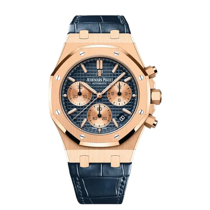Audemars Piguet Royal Oak men's leather watch