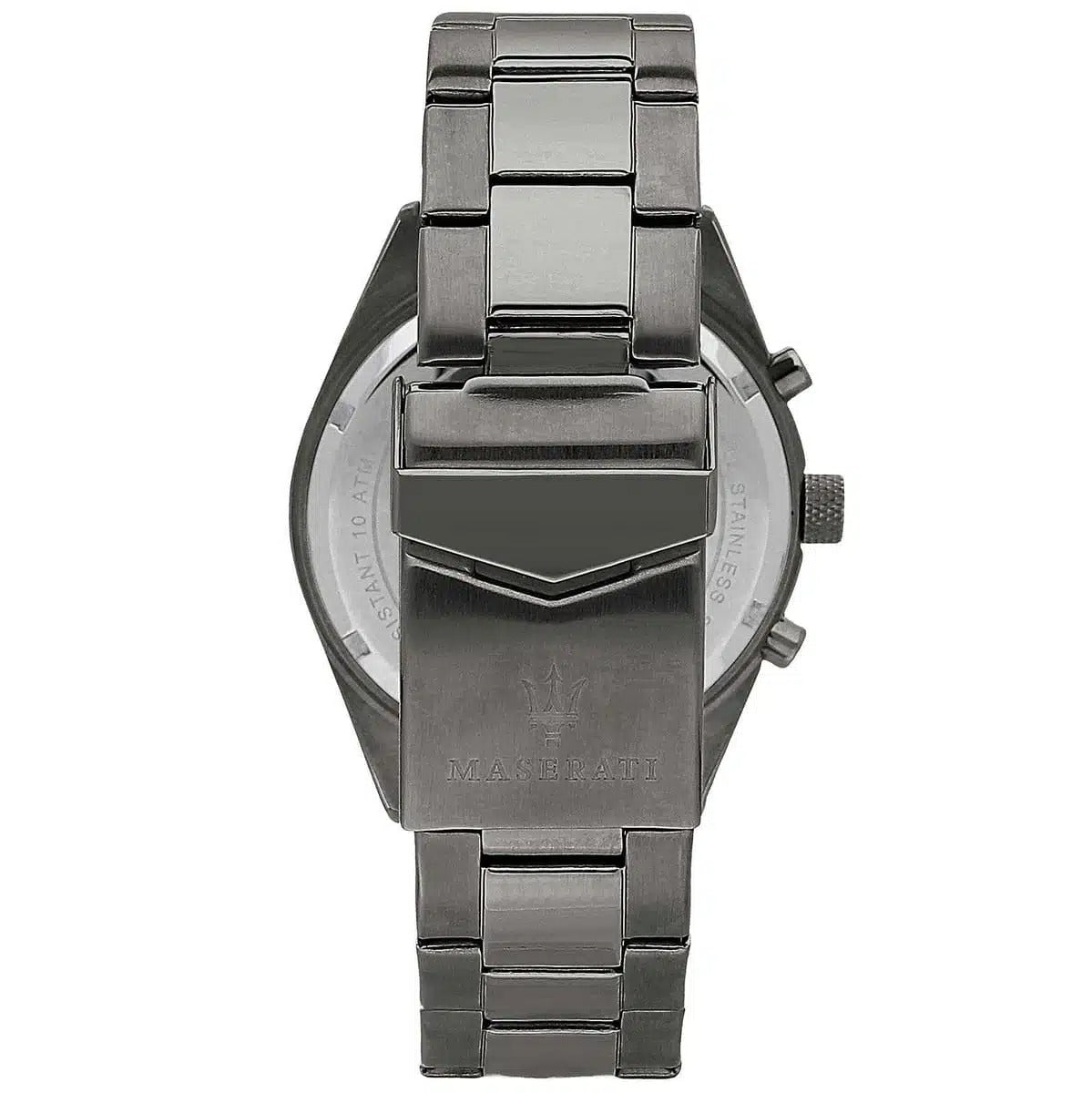 Men's Analog Stainless Steel Clasp Round Wrist Watch R8853100019