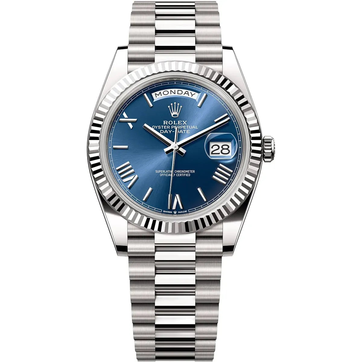 Rolex Day-Date Men's Watch in Blue