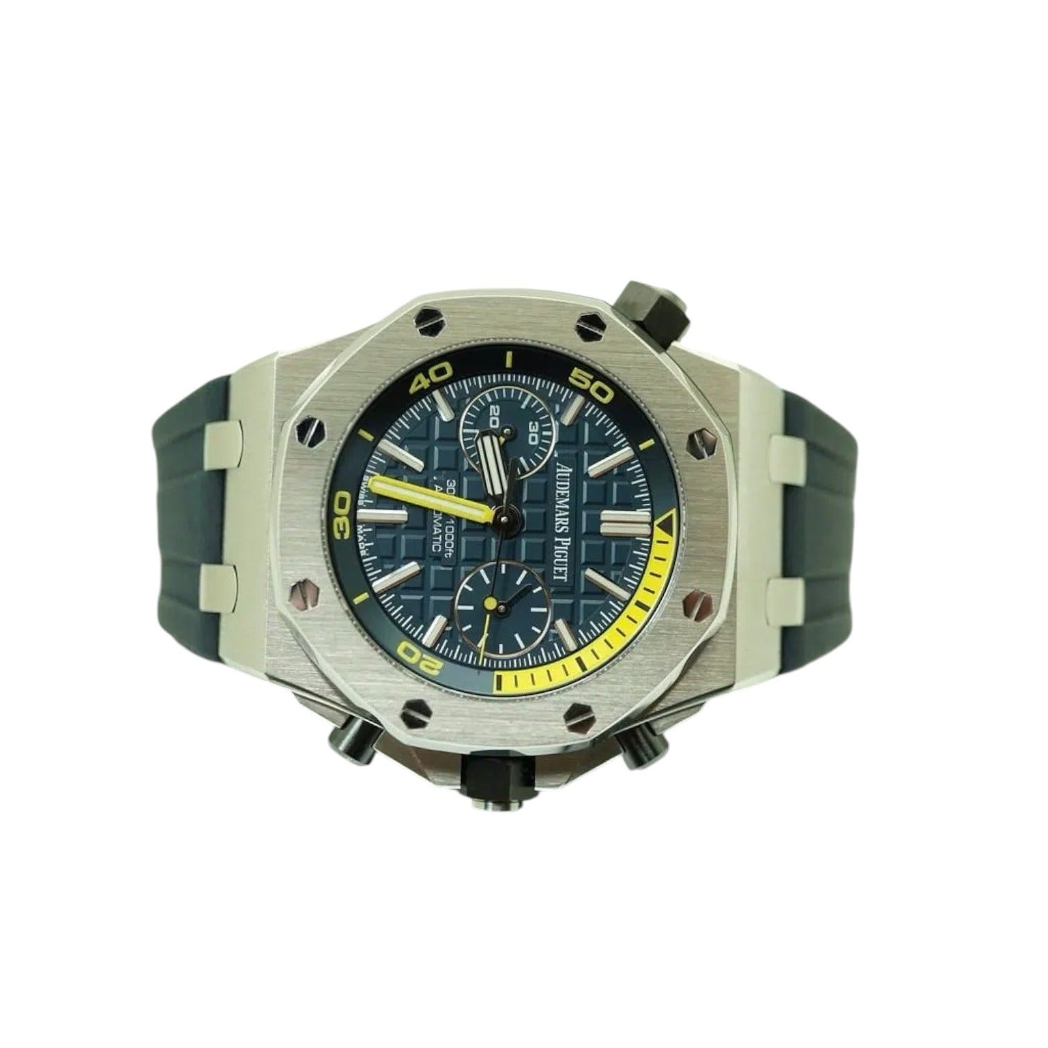 Audemars Piguet Royal Oak Offshore men's blue dial watch