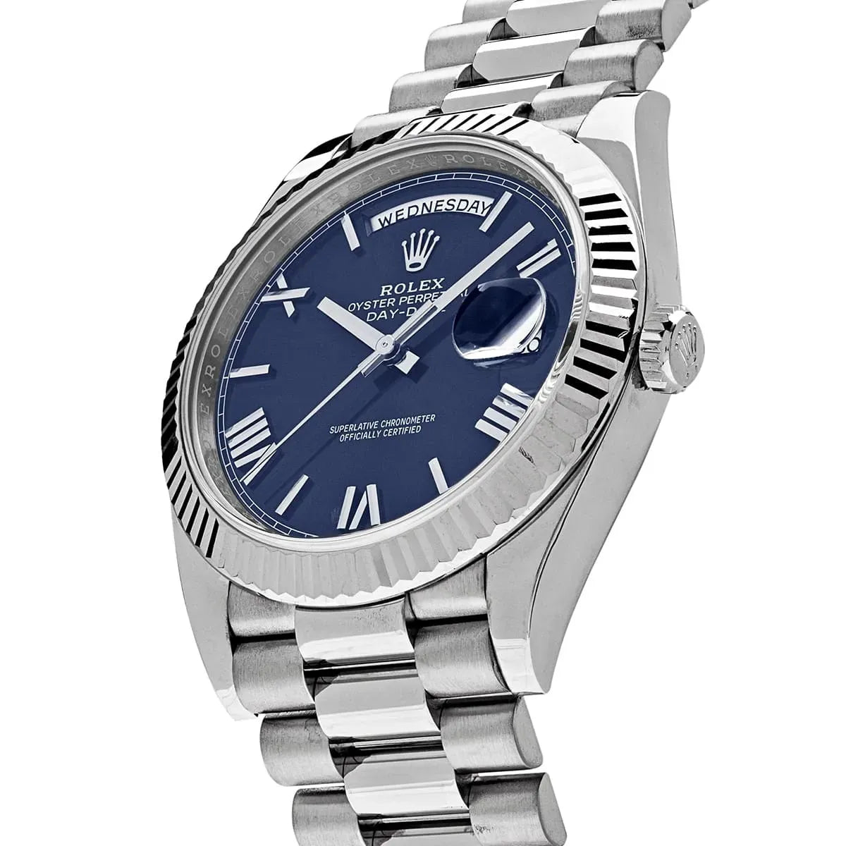 Rolex Day-Date Men's Watch in Blue