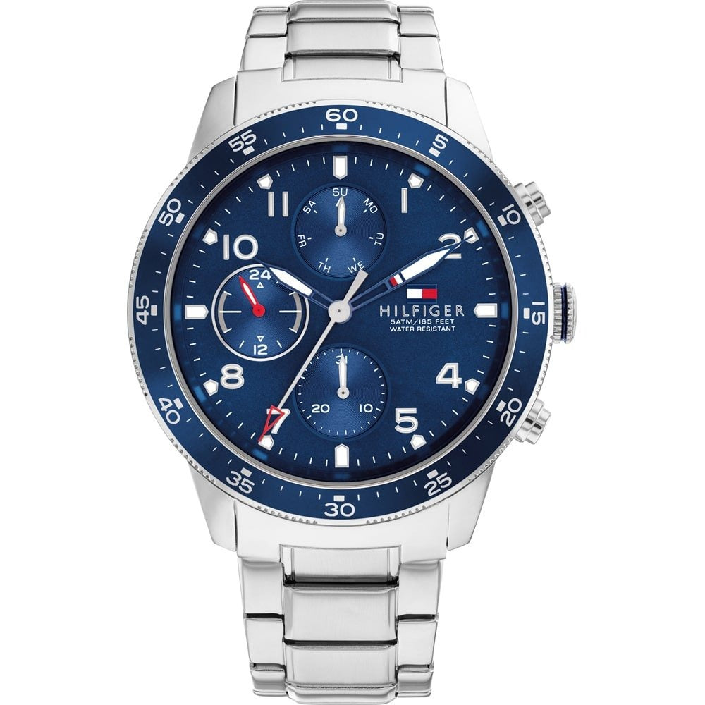 Tommy Hilfiger Jimmy's men's watch with blue dial - 1791949