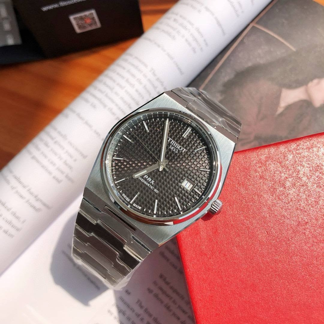 Men's watch Tissot BRX MENA black