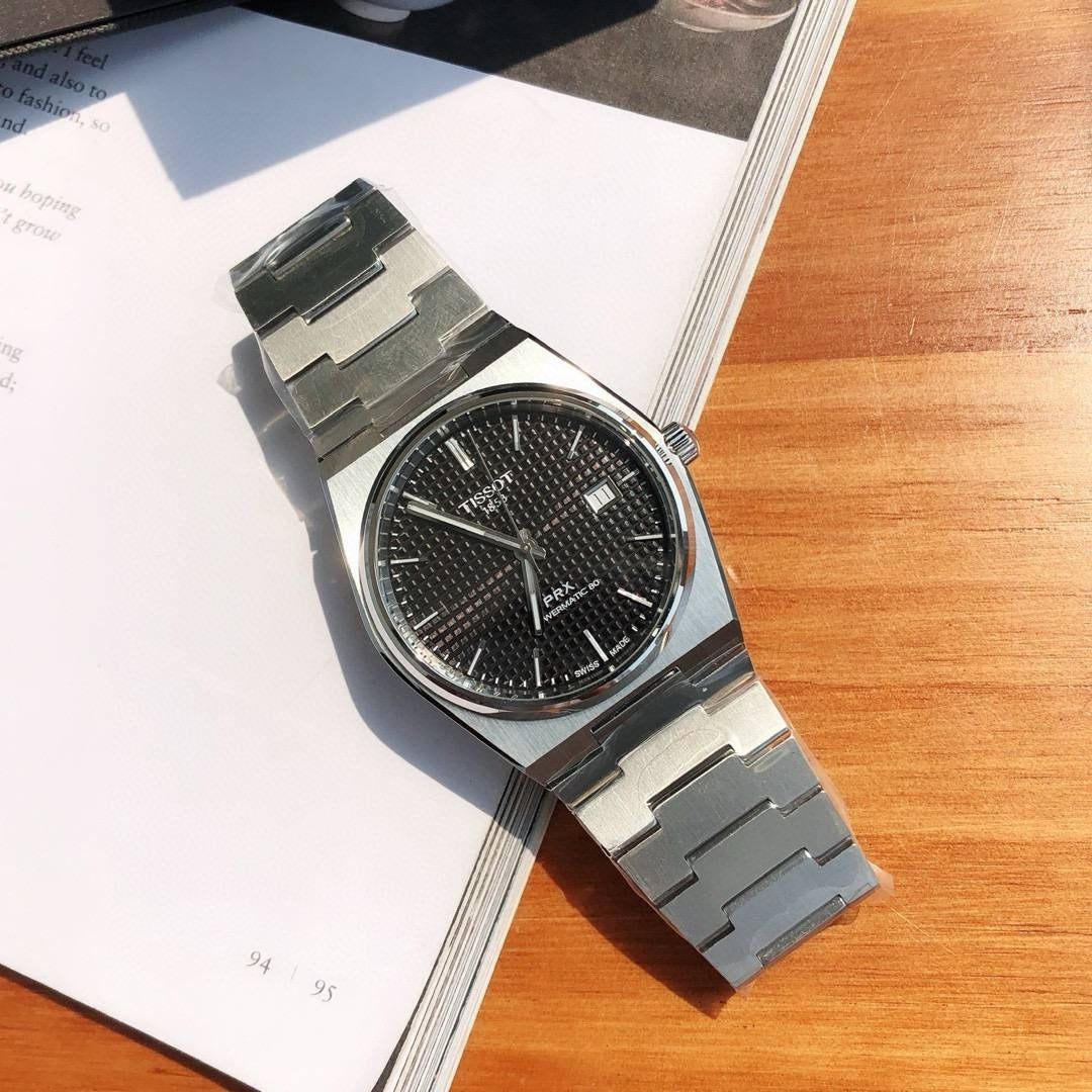 Men's watch Tissot BRX MENA black