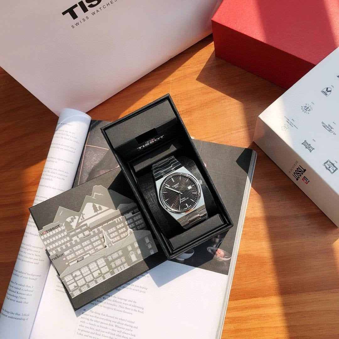 Men's watch Tissot BRX MENA black