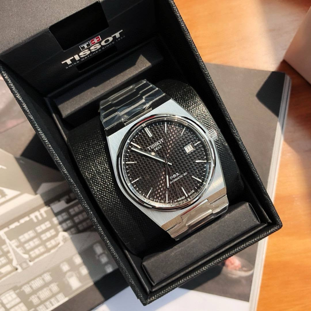 Men's watch Tissot BRX MENA black