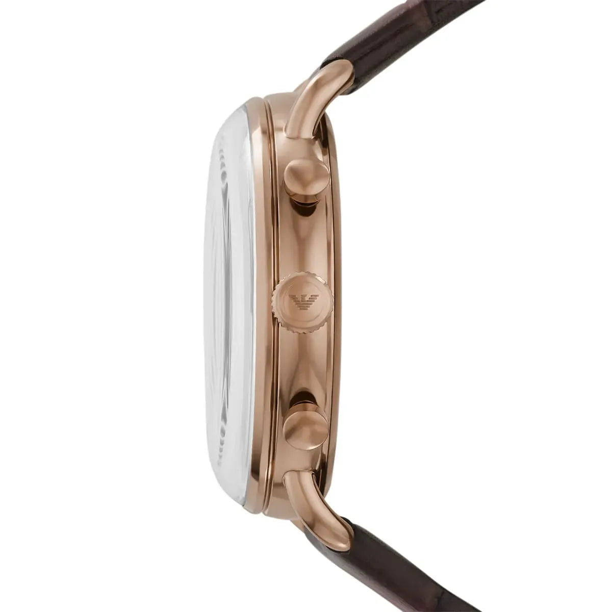 Men's Aviator Water Resistance Leather Chronograph Watch AR11334