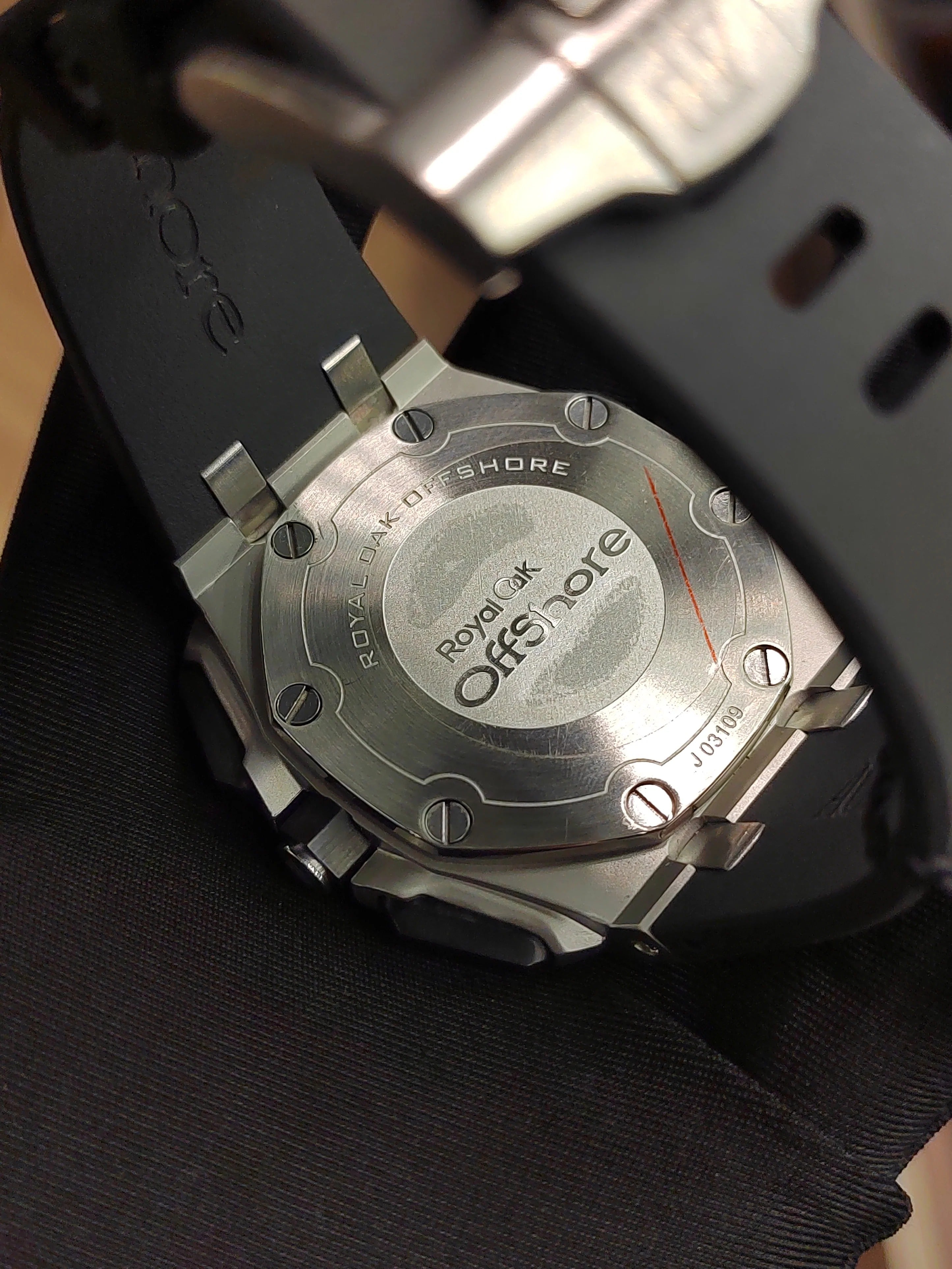 Audemars Piguet Royal Oak Offshore black men's watch
