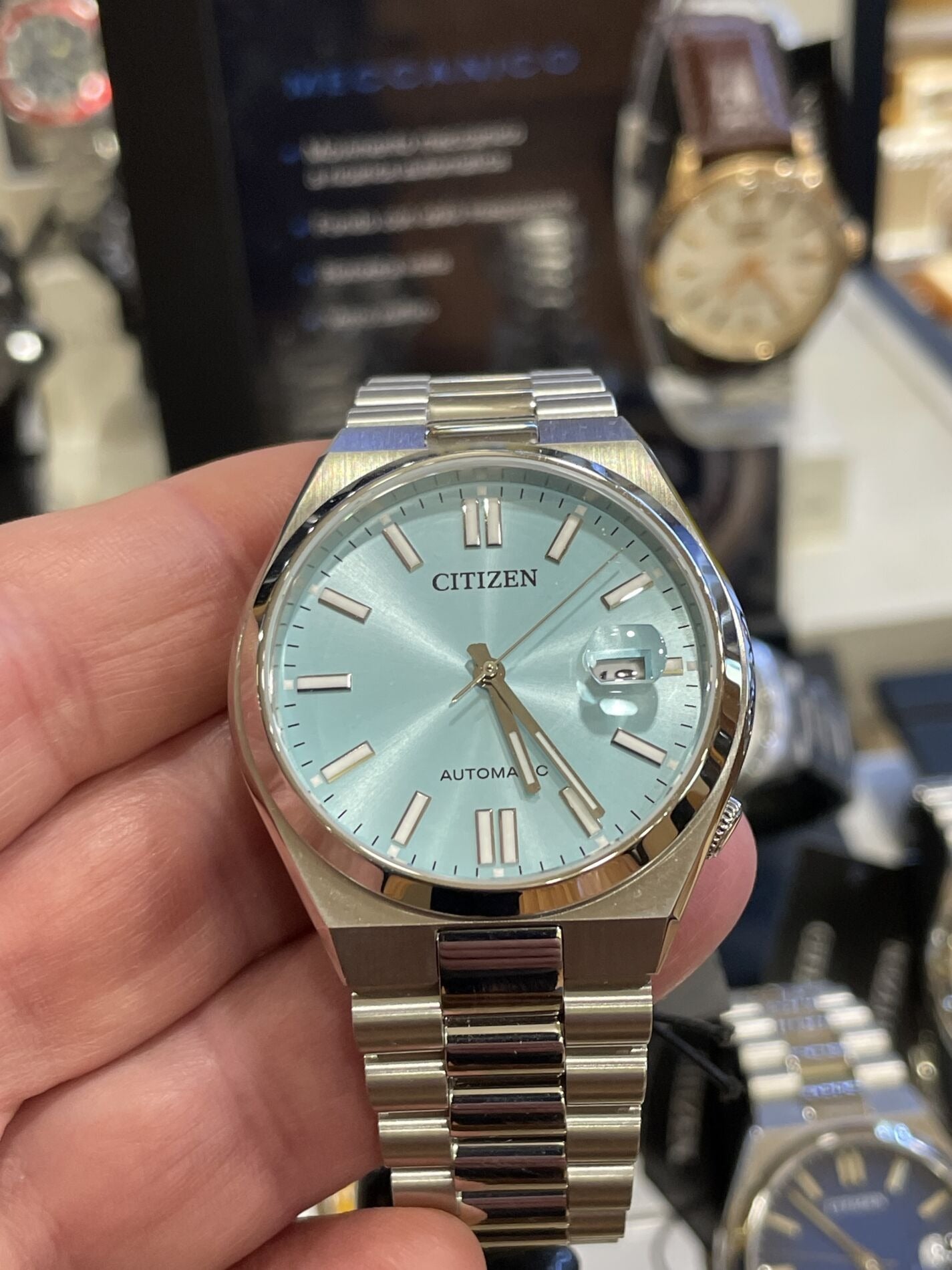 Citizen Tsuyosa Ice Blue NJ0151-88M 40mm