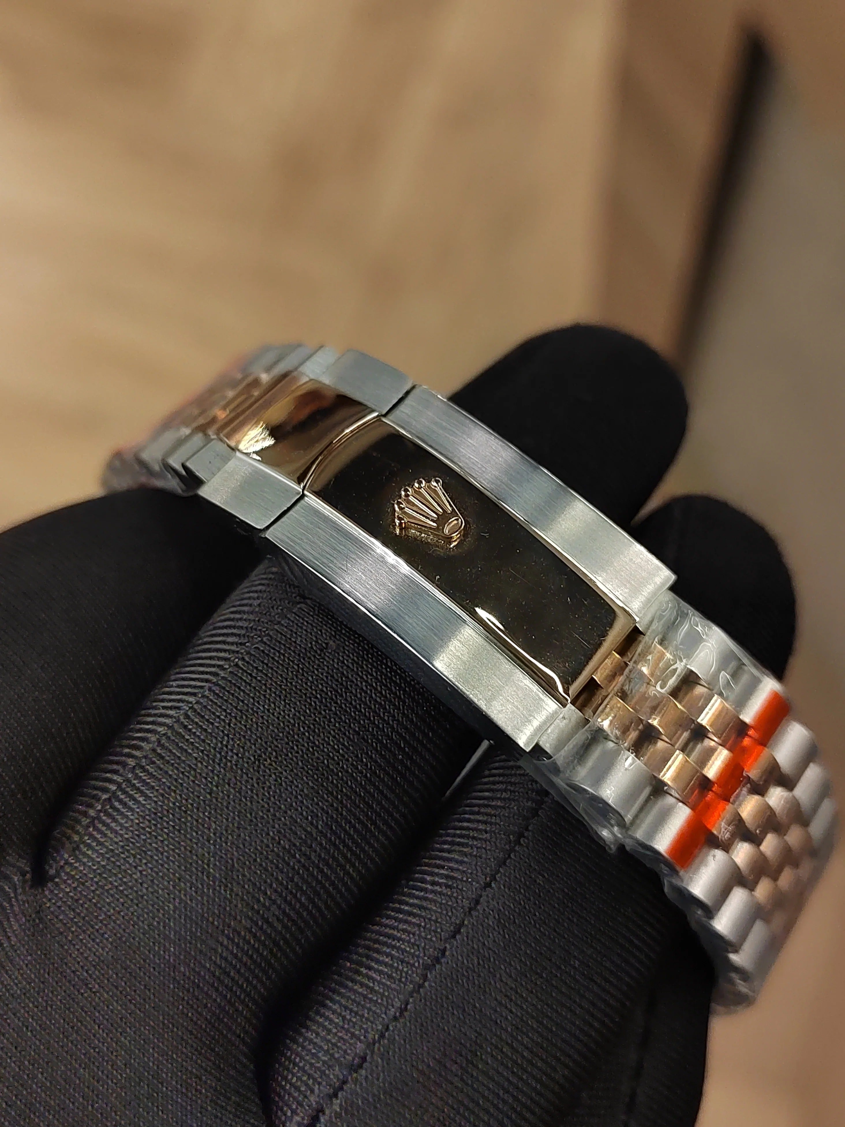 Rolex date just chocolate watch