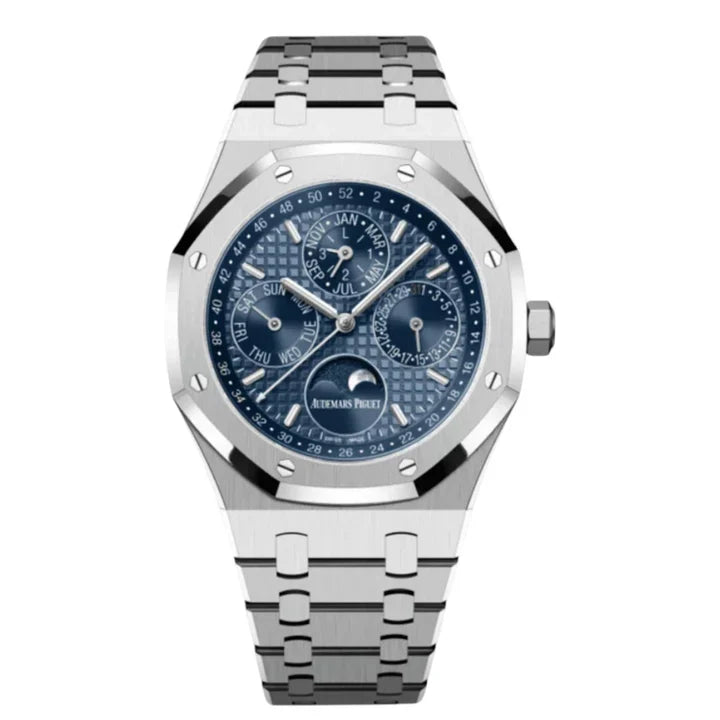 Audemars Piguet Royal Oak watch blue dial