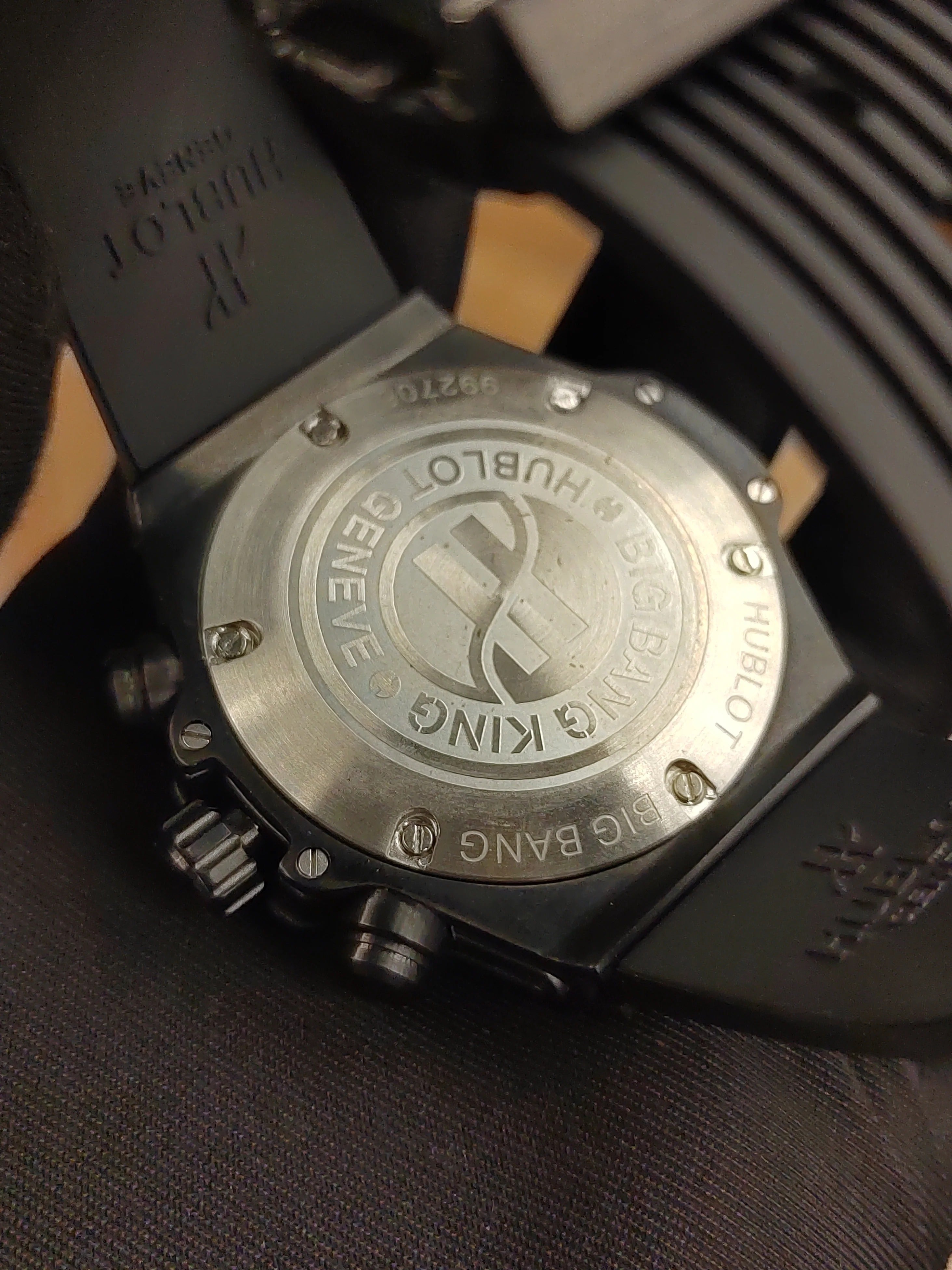 Hoblett Big Bang mirror original watch