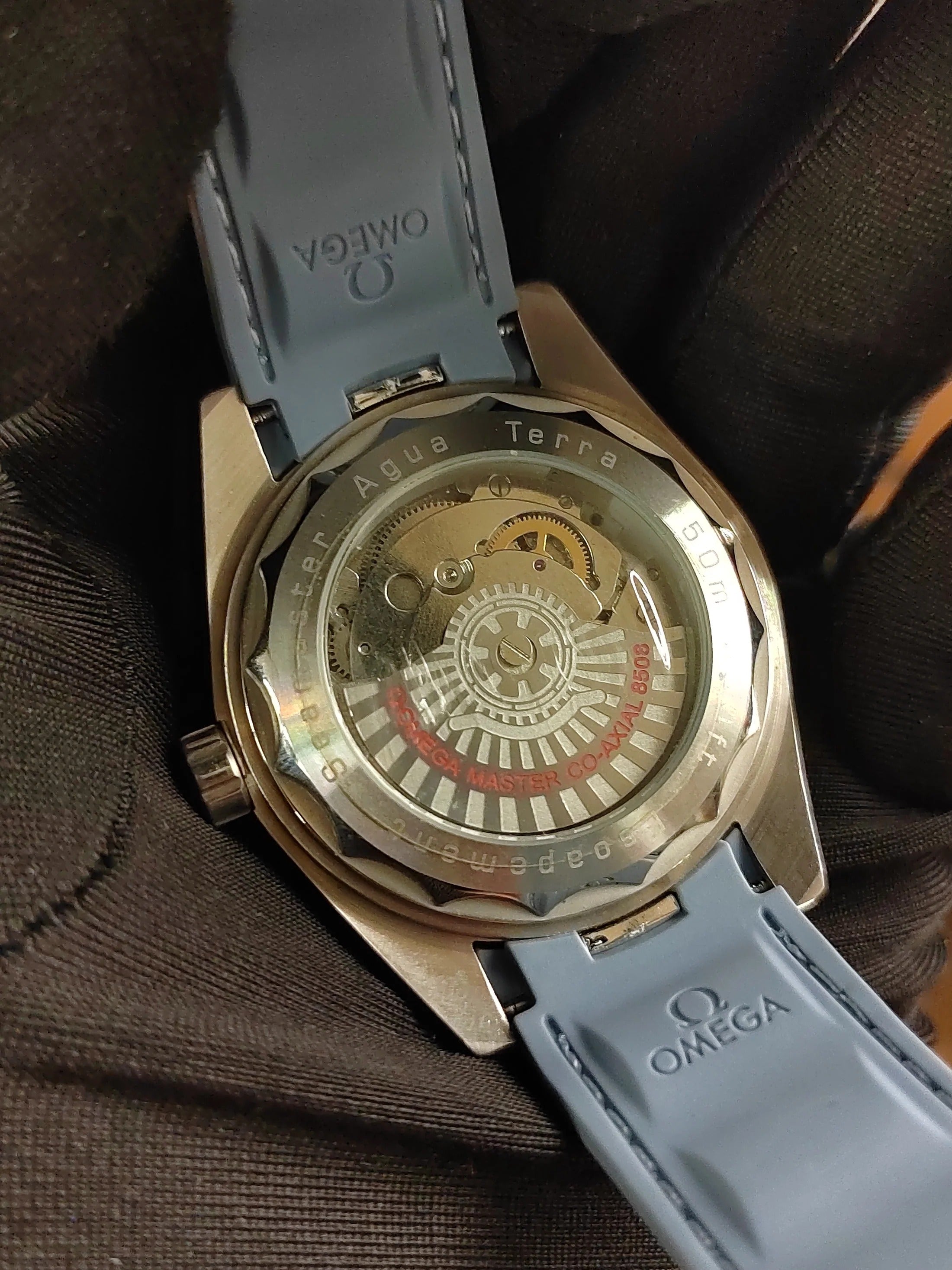 Omega Sea Master Rapper grey men's watch