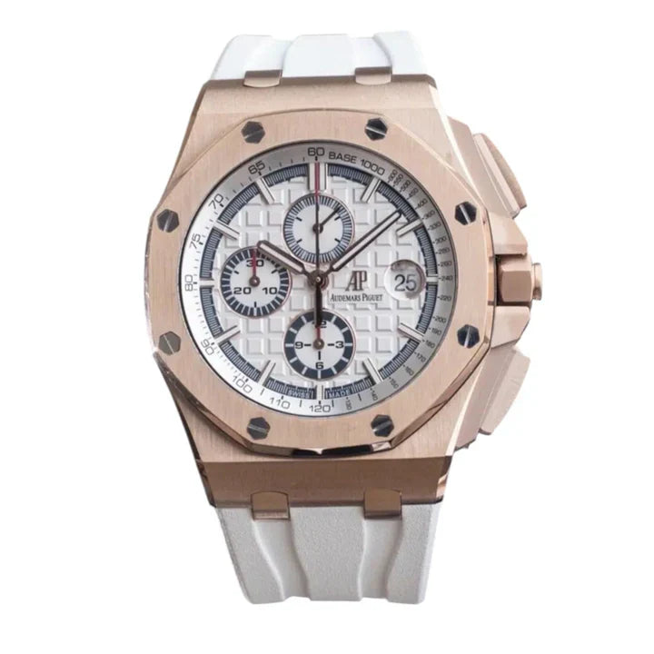 Audemars Piguet Royal Oak Offshore white rapper men's watch
