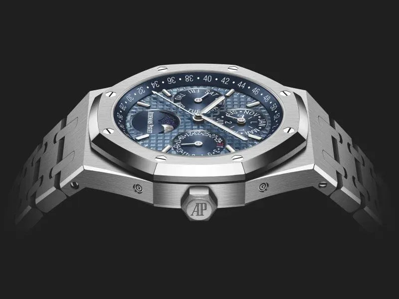 Audemars Piguet Royal Oak watch blue dial